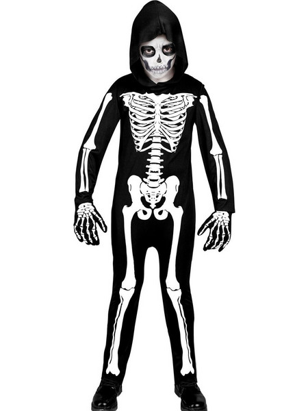 Παιδική Αποκριάτικη Στολή Skeleton W-1224