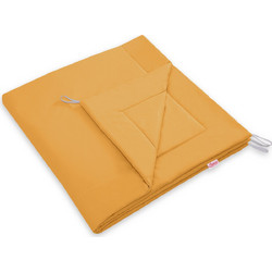 Double-sided teepee playmat- honey yellow