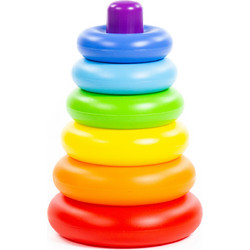 Polesie Toys Ring Pyramid 6+ Μηνών