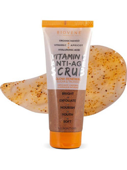 Biovene Vitamin C Anti-Age Glow Renewal Sugar Talasso Scrub Σώματος 250ml