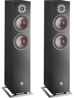 Dali Oberon 7 Ζεύγος Ηχείων Hi-Fi Δαπέδου 180W 2 Δρόμων Black