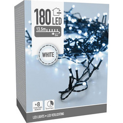 Marva 180 Χριστουγεννιάτικα Λαμπάκια LED Εξωτερικού Χώρου Λευκά 3m