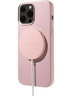Θήκη Decoded Δερμάτινη MagSafe για Apple iPhone 13 Pro Max - ΡΟΖ - DE-D22IPO67PBC6PPK