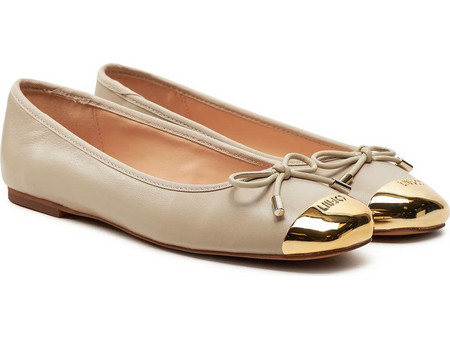 LIU JO 'DAFNE' BALLERINA ΠΑΠΟΥΤΣΙ ΓΥΝΑΙΚΕΙΟ SF4089PX460-S3191 (S3191/SAVANA)