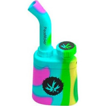 PieceMaker Klutch Silicone Bong - Lollipop Swirl