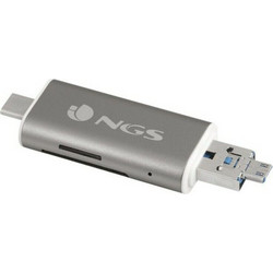 NGS Ally Reader Card Reader OTG USB-C USB-A & micro USB 2.0 για SD / microSD