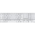 Apple Magic Keyboard with Numeric Keypad & Touch ID USB-C 2024 White Ασύρματο Πληκτρολόγιο