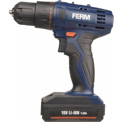 Ferm CDM1120 Δραπανοκατσάβιδο Μπαταρίας 18V 2x1.5Ah