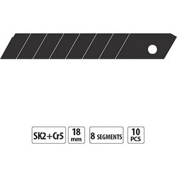 HELIX POWER ΑΝΤΑΛΛΑΚΤΙΚΗ ΛΑΜΑ 18ΜΜ 10ΤΕΜ SK2+Cr5 X-TRA SHARP