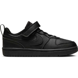 Nike Court Borough Παιδικά Sneakers Μαύρα DV5457-002