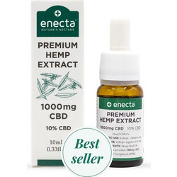 Enecta Premium Hemp Extract 10% CBD 1000mg 10ml