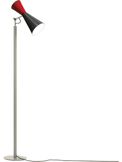 NEMO LIGHTING Nemo Parliament Black/Red Μοντέρνα Φωτιστικά Δαπέδου (PAR ENR 22)