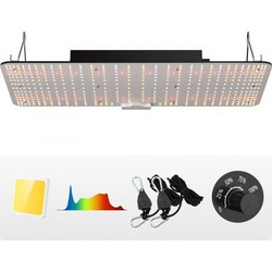 VEVOR LED Φωτιστικό Καλλιέργειας, 200W Πλήρους Φάσματος, Ρυθμιζόμενο για Εσωτερικά Φυτά, Θερμοκήπιο LZBZWSZ210W22PVC8V2