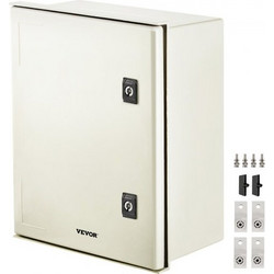Κουτί Ηλεκτρικών Συνδέσεων VEVOR NEMA 4X, 40x30x20 εκ. Αδιάβροχο IP66, Μεταλλικό, Εσωτερικού/Εξωτερικού Χώρου DQXFSBLG40X30X201V0