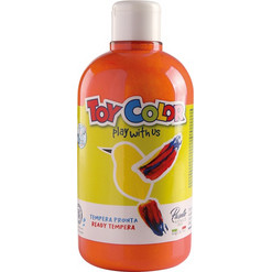 TOY COLOR ΤΕΜΠΕΡΑ SUPERWASHABLE 500ml PRIMARY ΠΟΡΤΟΚΑΛΙ