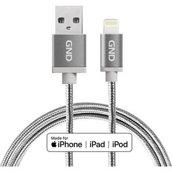 GND GNDLIGHTN100MM08 USB / LIGHTNING MFI, 1M