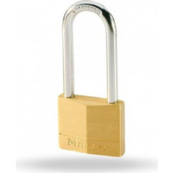Master Lock - 140EURDLH Λουκέτο Συμπαγές Μπρούτζινο Μακρύλαιμο 40mm (140510112)