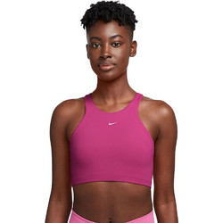 Nike Yoga Dri-FIT Αθλητικό Μπουστάκι με Χαμηλή Στήριξη Φούξια DM0660-615
