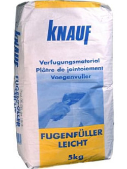 KNAUF ΣΤΟΚΟΣ ΑΡΜΟΛΟΓΗΣΗΣ ΓΥΨΟΣΑΝΙΔΑΣ FUGENFULLER LEICHT 5KG