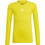 Adidas Team Base Ισοθερμική Παιδική Μπλούζα Μακρυμάνικη Κίτρινη GN7514