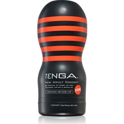 Tenga Original Vacuum Cup Hard Pocket Αυνανιστήρι Black/Red
