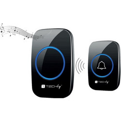 Techly I-BELL-RING04 - Ασύρματο Κουδούνι Kit Έως 300 μέτρα