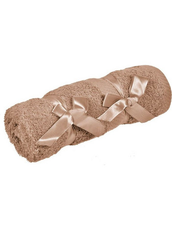 Πετσέτα Premium Βαμβακερή Taupe 90x50cm
