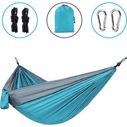 Αιώρα Camping Μπλε Γκρι 260x140cm