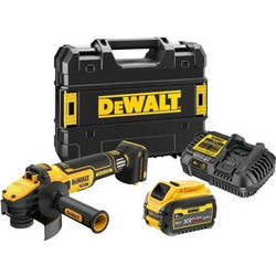 DeWALT DCG409VST1 Γωνιακός Τροχός Μπαταρίας 125mm με Ρύθμιση Στροφών Solo