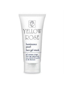 Yellow Rose Luminance Pearl Face Gel Κρεμώδης Μάσκα Προσώπου για Ενυδάτωση & Λάμψη με Υαλουρονικό & Αλόη 50ml