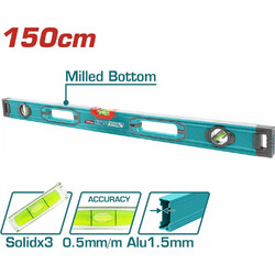 TOTAL ΕΠΑΓΓ. ΑΛΦΑΔΙ ΑΛΟΥΜΙΝΙΟΥ 150cm (TMT215028)