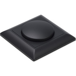 Dimmer για Led 123led συμπεριλαμβανομένης κεντρικής πλάκας και πλαισίου σε μαύρο χρώμα