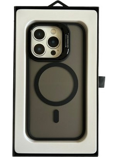 MDA SHIELD CASE B WITH MAGSAFE & STAND FUNCTION MATE BLACK IPHONE 15 PRO