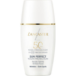 Lancaster Sun Perfect Perfecting Fluid Αντηλιακή Κρέμα Προσώπου Κατά των Πανάδων SPF50 30ml