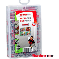 Fischer 538621 Σετ ναιλον βύσματα 6 8 10 DuoPower 132τεμ