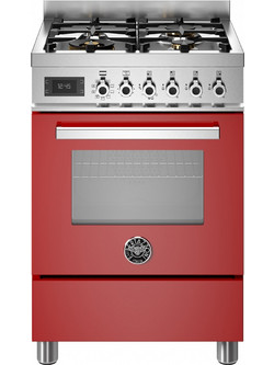 Bertazzoni PRO64L1EROT Κουζίνα Ηλεκτρική 58lt με Εστίες Αερίου 59.5cm