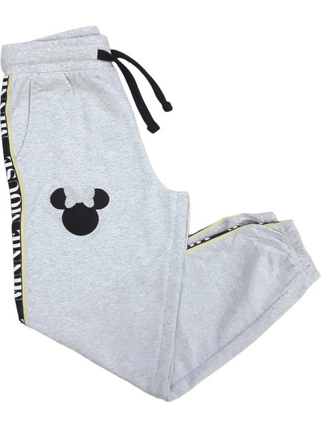 Φόρμα - Παντελόνι French Terry Disney Grey Black 8070883