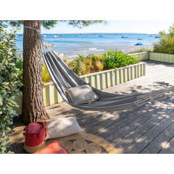 Αιώρα Yaqui Hesperide με διαστάσεις 307x80x0.5cm - Pearl Grey 186674A