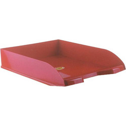 Ark δίσκος εγγράφων κόκκινος Α4 Υ25.5x34.5x6.5εκ