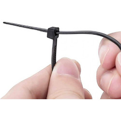 Δεματικά Καλωδίων Nylon 3.6 x 200mm Μαύρα 100 Τεμαχίων