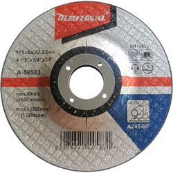 Δίσκος λείανσης μετάλλου 115x6x22,23mm A24T 15376-17