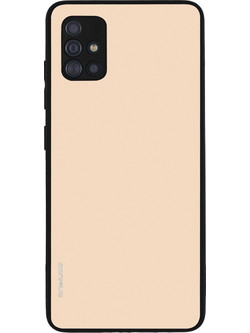 Sonique ColorBloc Back Cover Beige (Samsung Galaxy A51)