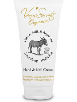 Venus Secrets Donkey Milk & Argan Oil Ενυδατική & Αναπλαστική Κρέμα Χεριών & Νυχιών 100ml