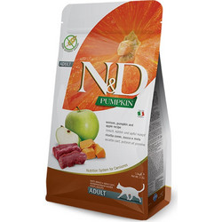Farmina N&D Pumpkin Grain Free Adult with Venison, Pumpkin & Apple 300gr
