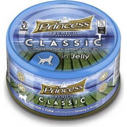 Princess Premium Classic with Chicken,Tuna, Rice, Ginseng & Honey 170gr