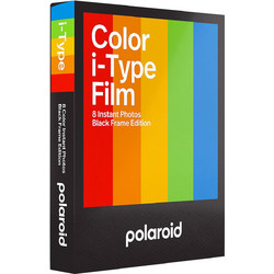 Polaroid Color i-Type Black Frame (8 Exposures)