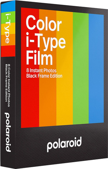 Polaroid Color i-Type Black Frame (8 Exposures)