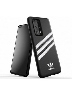 Adidas OR Moulded PU Case for Huawei P40 - Black and White