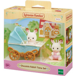 Sylvanian Families Σετ Δίδυμα Μωρά Chocolate