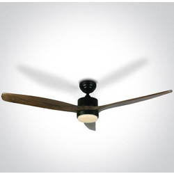 one light 6308D-B-V Ανεμιστήρας Οροφής 132cm με Φως